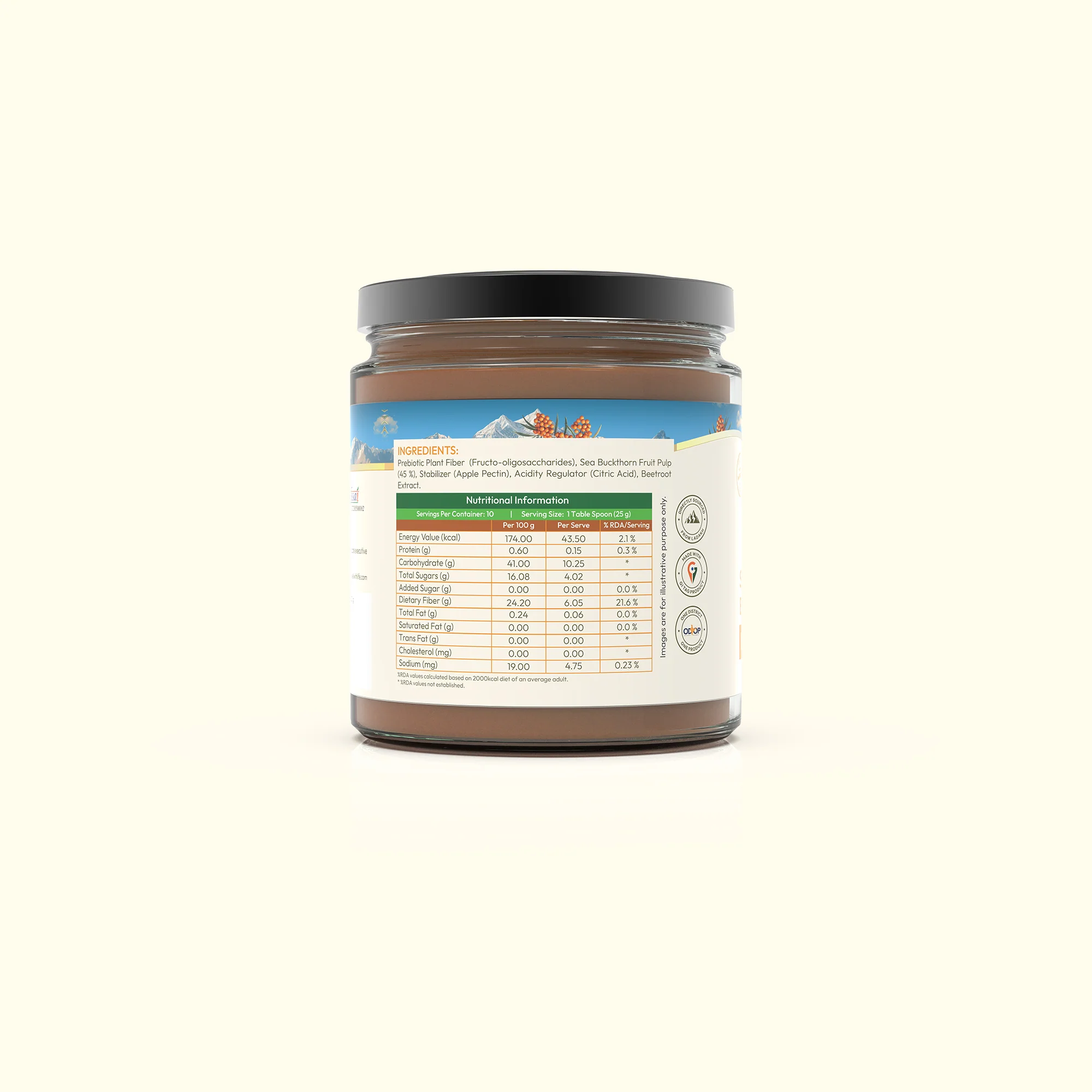 Sea Buckthorn Jam 250gm - Image 2