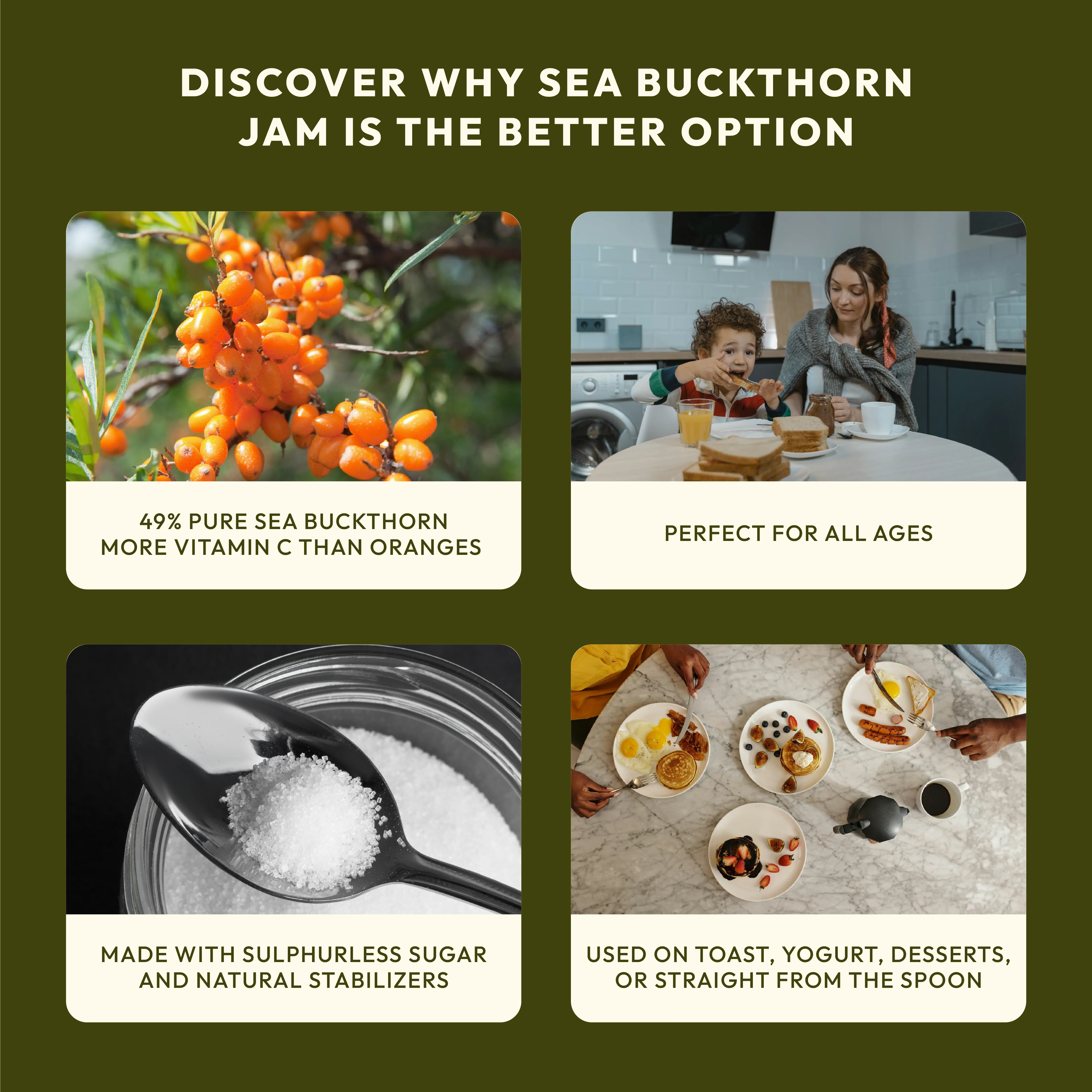 Sea Buckthorn Jam 250gm - Image 4