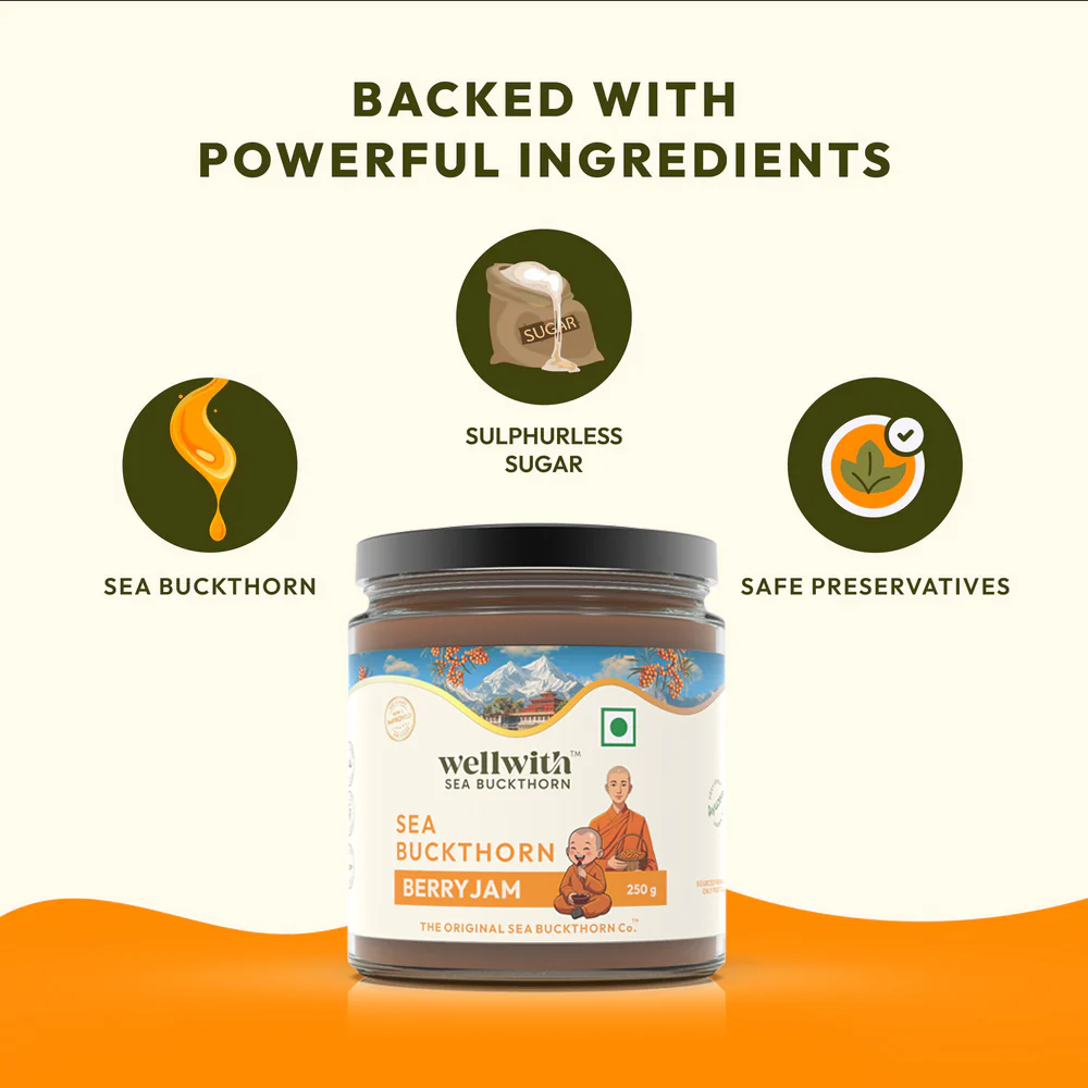 Sea Buckthorn Jam 250gm - Image 6