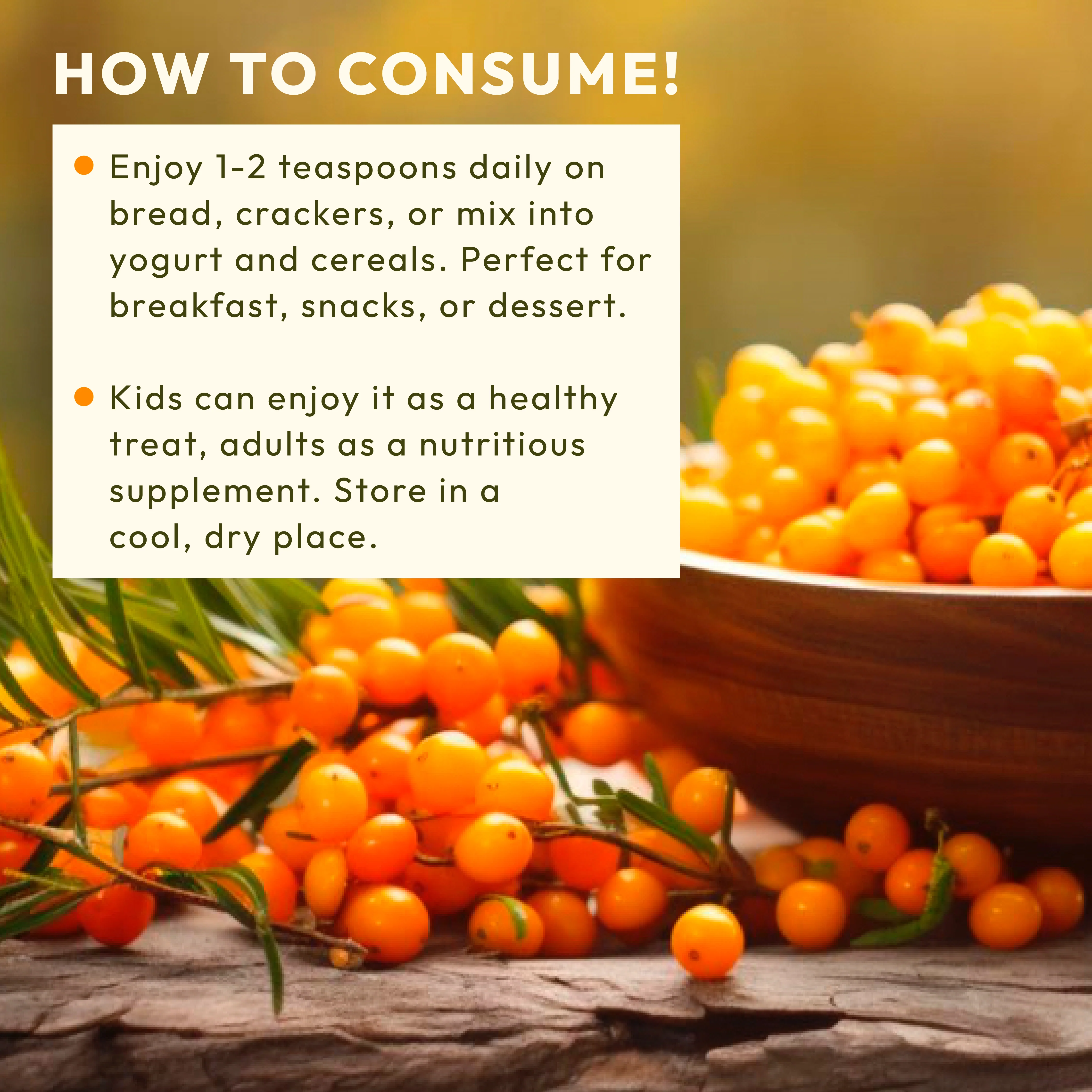 Sea Buckthorn Jam 250gm - Image 7