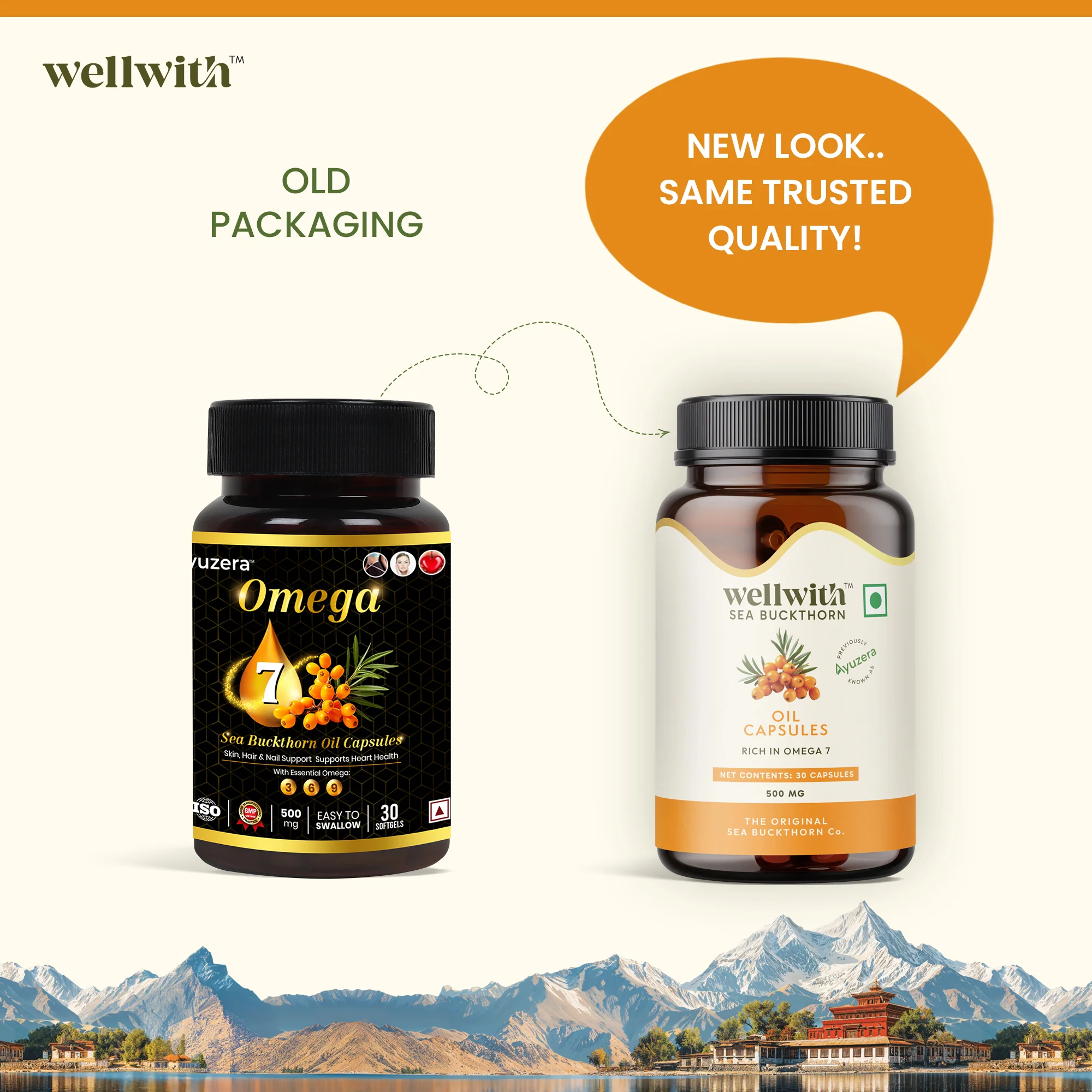 Sea Buckthorn Oil Capsules (30 Capsules) - Image 4