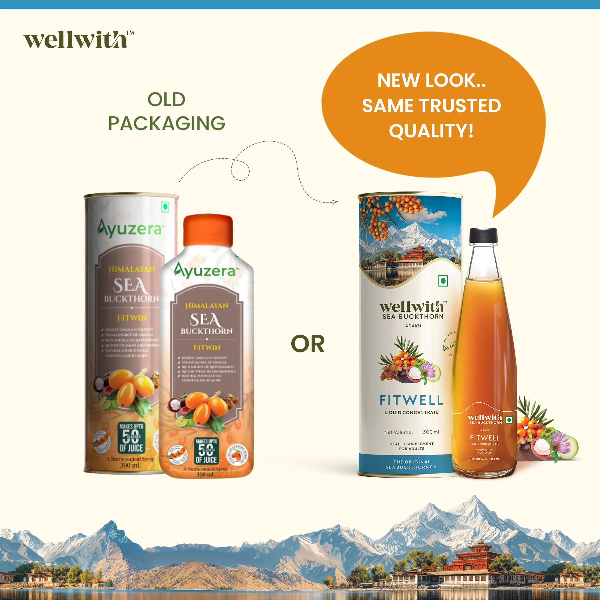 Sea Buckthorn FitWell 300ml - Image 6