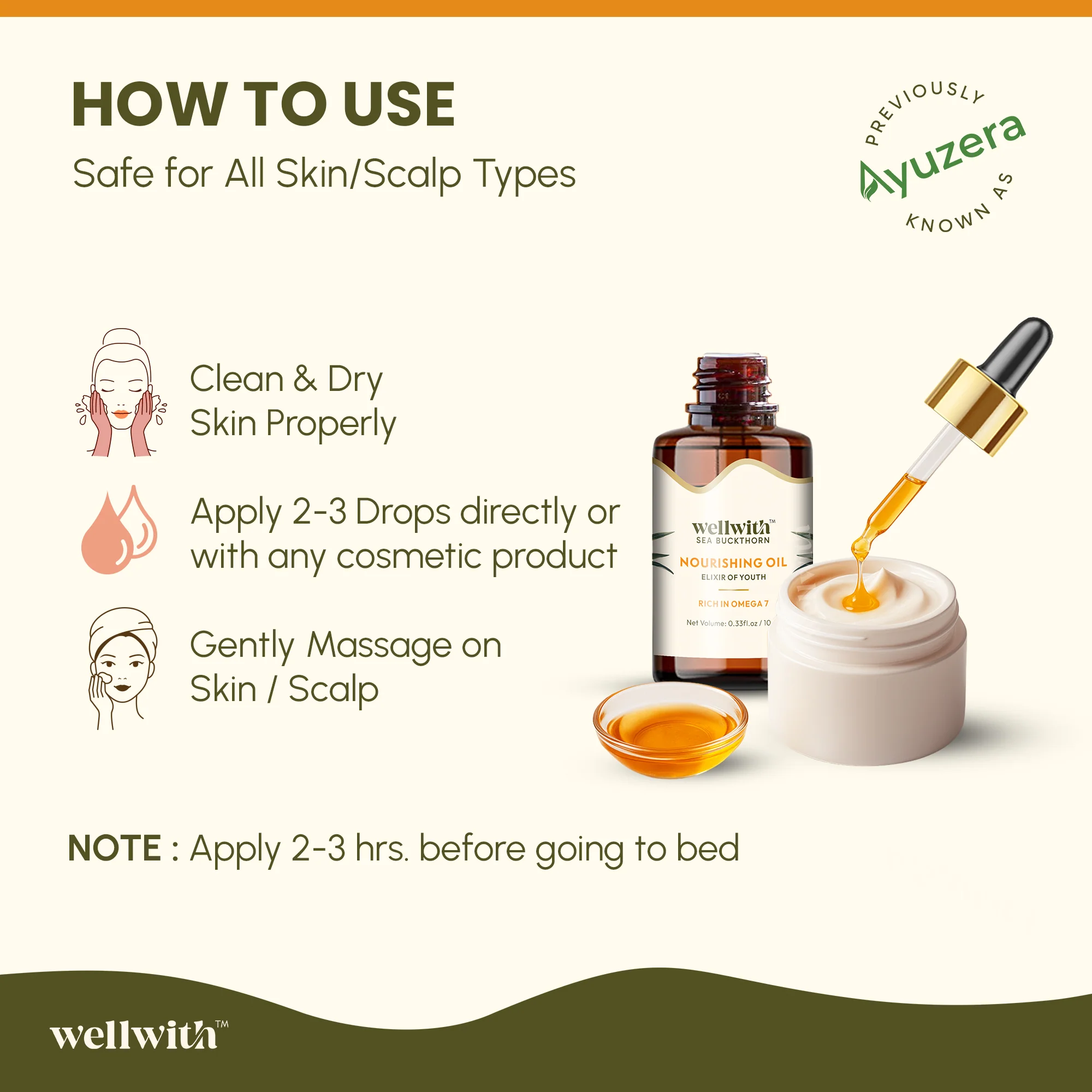 Sea Buckthorn Nourishing Oil 10ml - Image 9