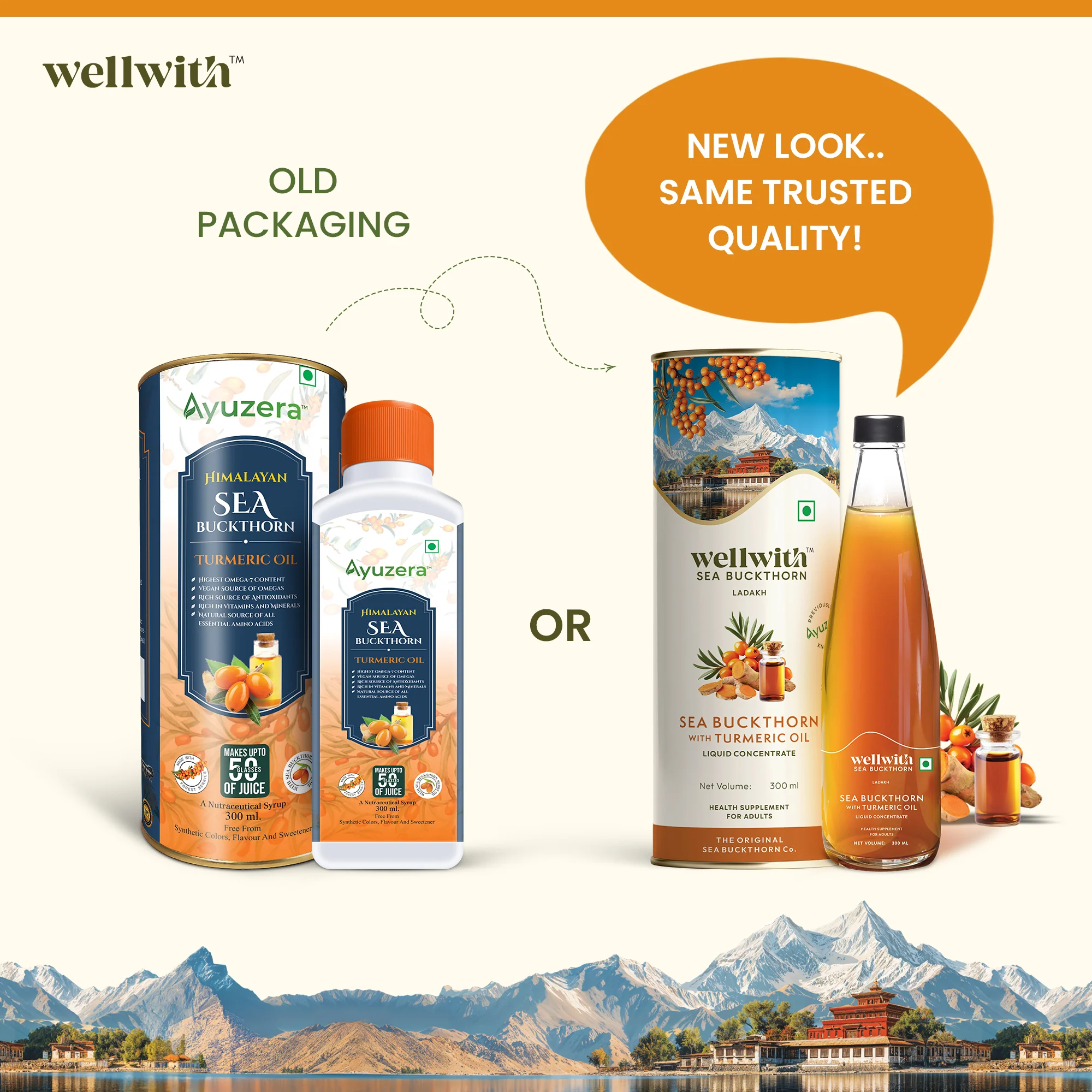 Sea Buckthorn With Turmeric Oil 300ml - Image 5